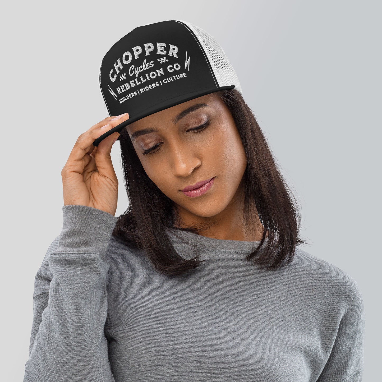 Chopper Rebellion Co Cycles Trucker Cap