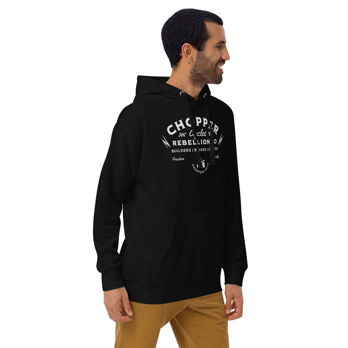 Chopper Rebellion Co. Cycles - Freedom Society M BLK Hoodie