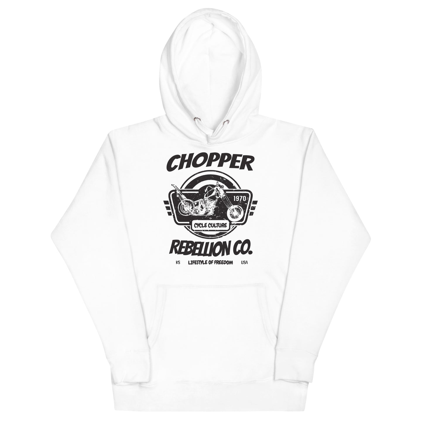 Chopper Rebellion Co. Lifestyle of Freedom W WH Hoodie