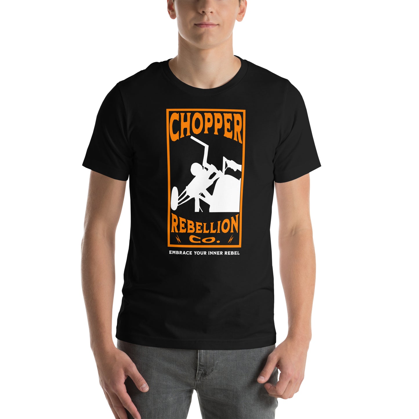 Chopper Rebellion Co - Embrace Your Rebel M Blk Tee