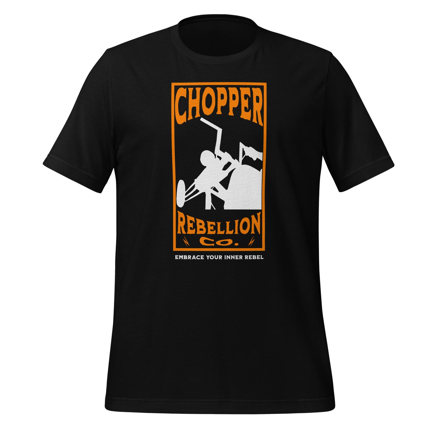 Chopper Rebellion Co.  Embrace Your Inner Rebel W BLK Tee